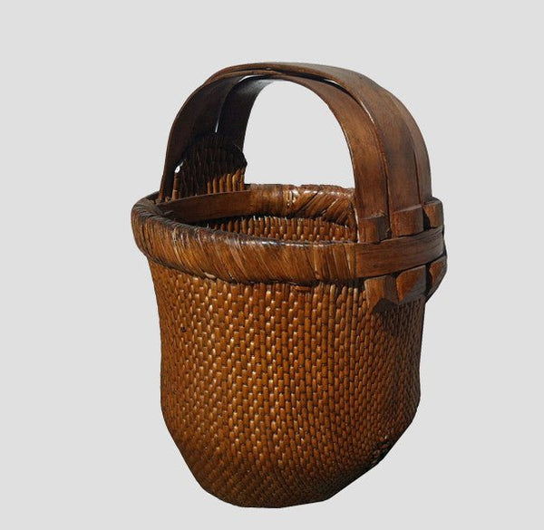 Hand - Woven Antique Chinese Baskets 2 - Dyag East