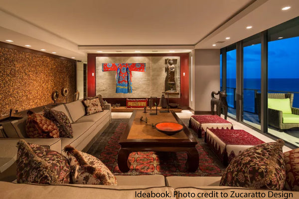 Red Vintage Peking Opera Costume - Dyag East