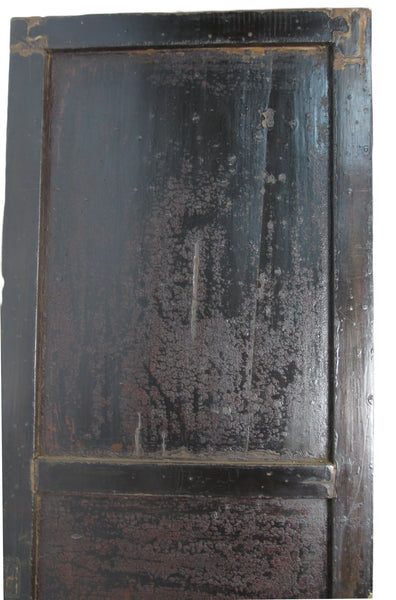 Large 84" Inch Tall Black Chinese Antique Cabinet - Dyag East