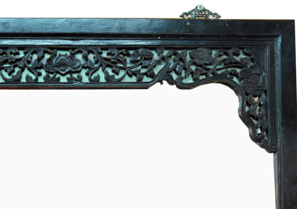 Large Wall Mirror with Hand Carved Frame - Dyag East