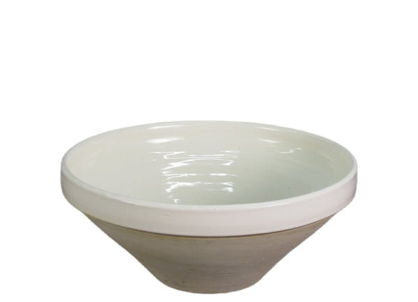 Large White Fruit Bowl - Dyag East