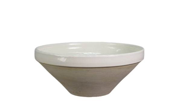 Large White Fruit Bowl - Dyag East