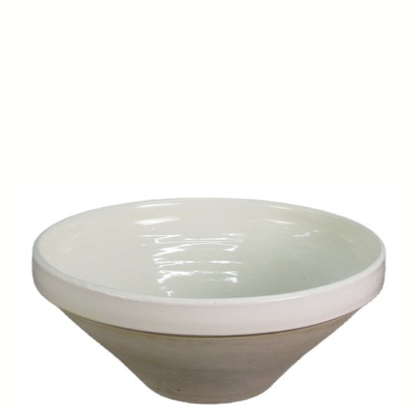 Large White Fruit Bowl - Dyag East