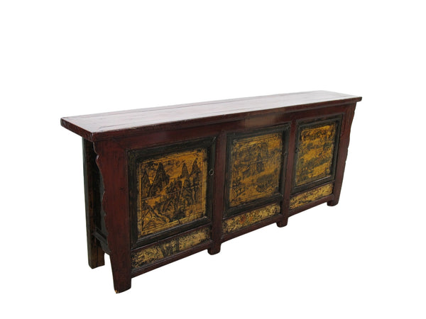 Later 19 Century 95" Long Mongolia Sideboard - Dyag East