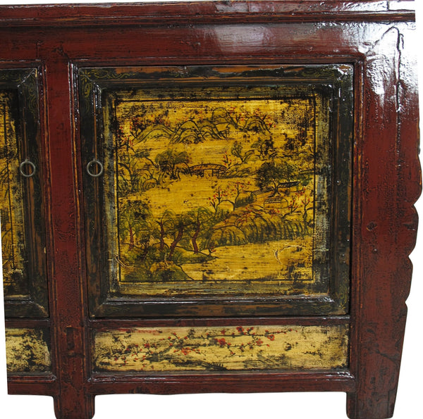 Later 19 Century 95" Long Mongolia Sideboard - Dyag East