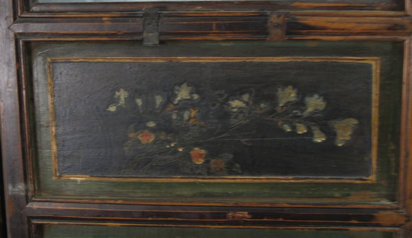Mid 19th Century Hand Painted Room Divider - Set of 6 - Dyag East