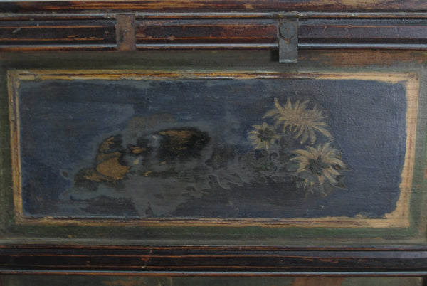 Mid 19th Century Hand Painted Room Divider - Set of 6 - Dyag East