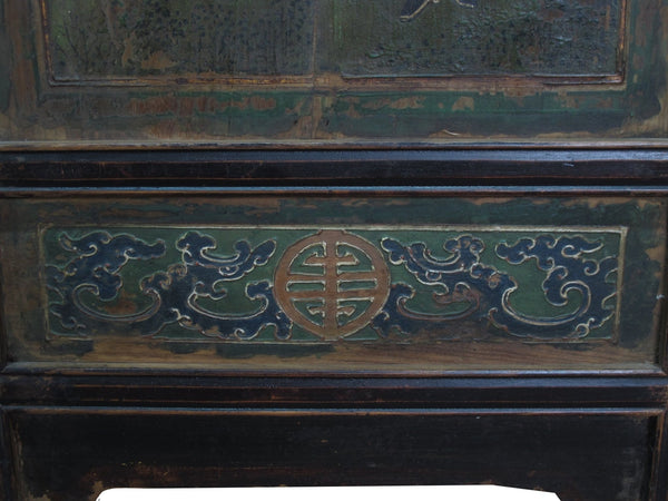 Mid 19th Century Hand Painted Room Divider - Set of 6 - Dyag East