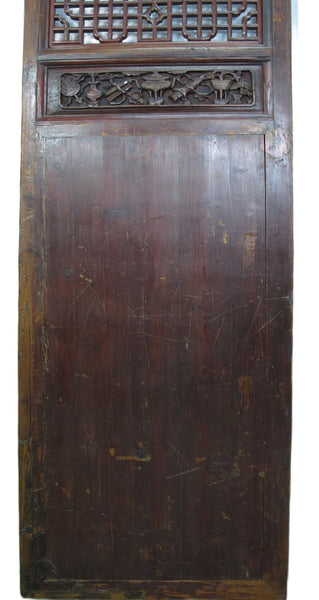 Monumental 11 Feet Tall Antique Chinese Screen Panel Door – Set of 6 - Dyag East