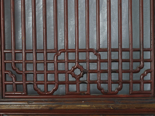 Monumental 11 Feet Tall Antique Chinese Screen Panel Door – Set of 6 - Dyag East