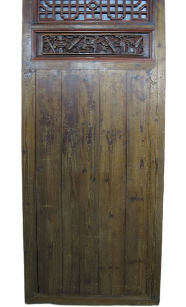 Monumental 11 Feet Tall Antique Chinese Screen Panel Door – Set of 6 - Dyag East