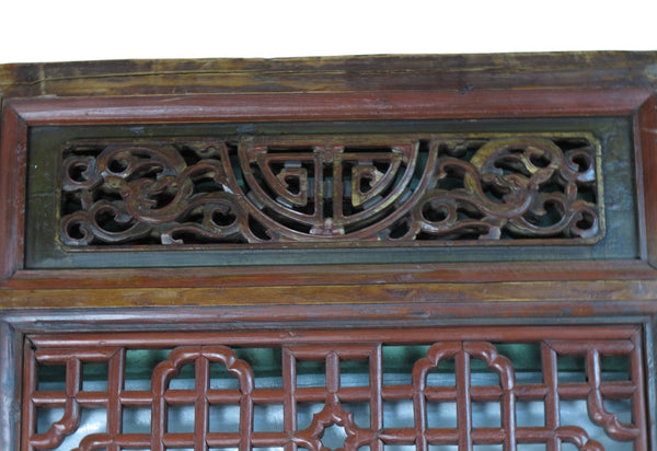 Monumental 11 Feet Tall Antique Chinese Screen Panel Door – Set of 6 - Dyag East