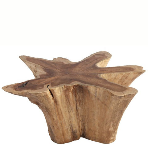 Natural Wood Color Organic Teak Root Coffee Table 69 - Dyag East