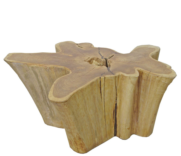 Nature Wood Color Organic Teak Root Accent or Coffee Table 47 - Dyag East