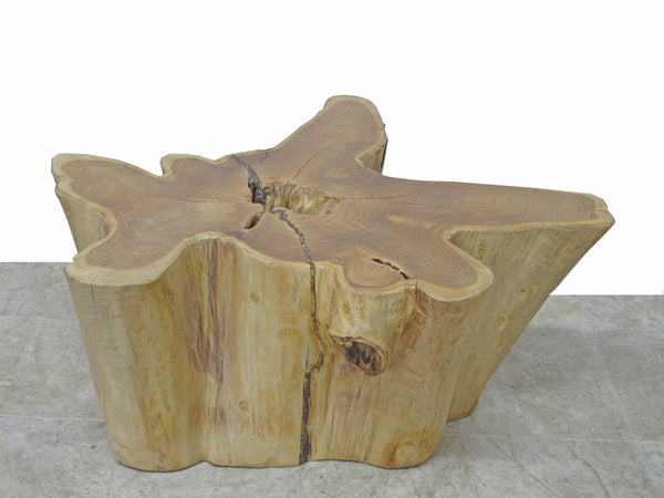 Nature Wood Color Organic Teak Root Accent or Coffee Table 47 - Dyag East