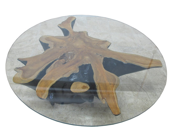 Organic Star Teak Root Coffee Table or Accent Table 59 - Dyag East