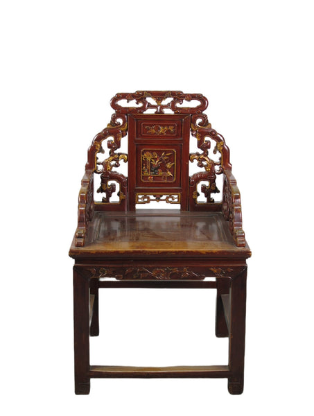 Pair Antique Chinese Taishi Chairs 1 - Dyag East