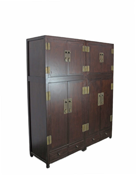 Pair Antique Tianjin Cabinet - Dyag East