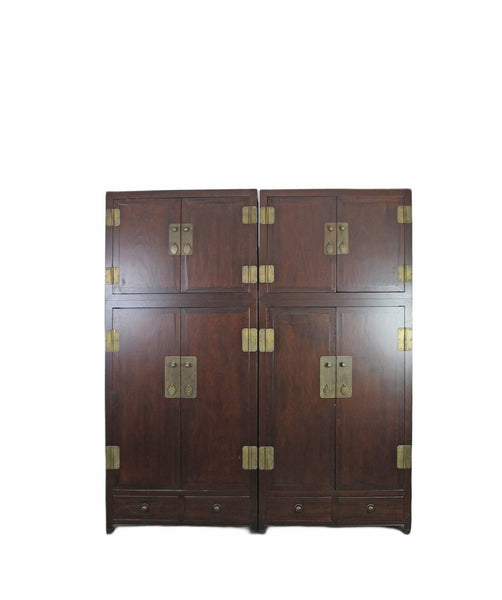Pair Antique Tianjin Cabinet - Dyag East