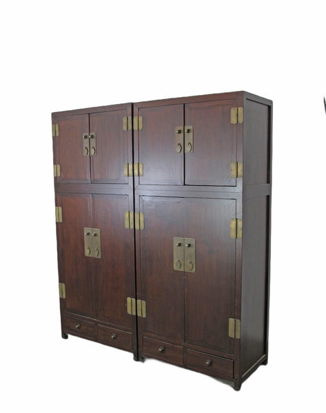 Pair Antique Tianjin Cabinet - Dyag East