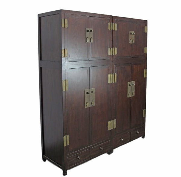 Pair Antique Tianjin Cabinet - Dyag East