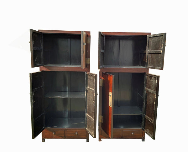 Pair Antique Tianjin Cabinet - Dyag East