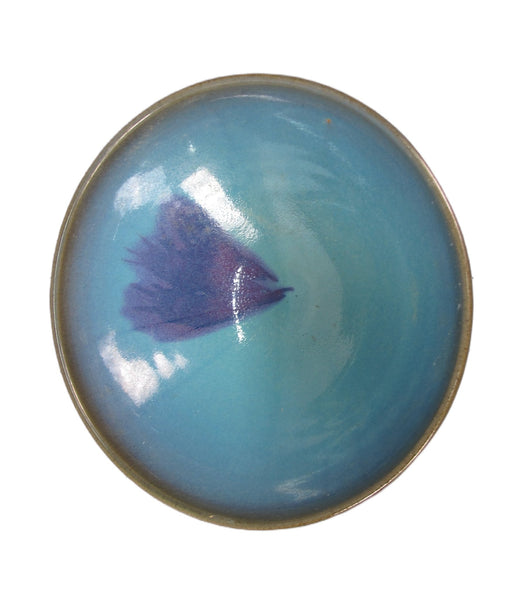 Pair Blue and Purple Ceramics Bowls - Dyag East