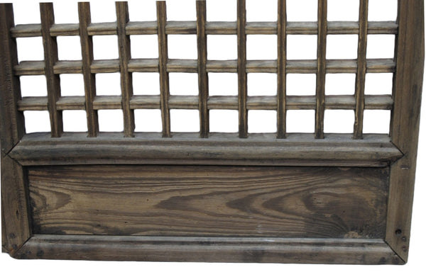 Pair of Antique Chinese Latticed Screen Panel 2 - Dyag East