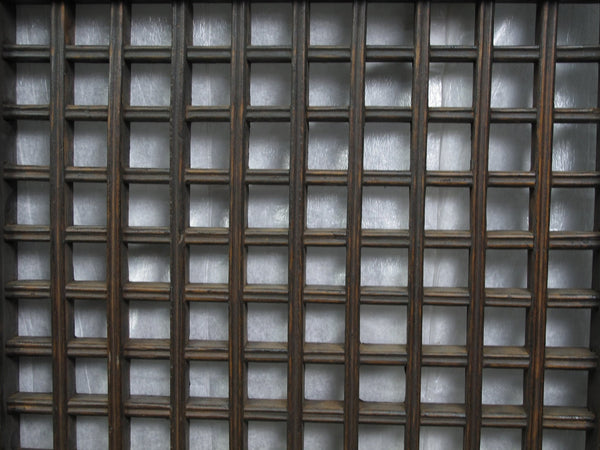 Pair of Vintage Chinese Latticed Screen Panel 5 - Dyag East
