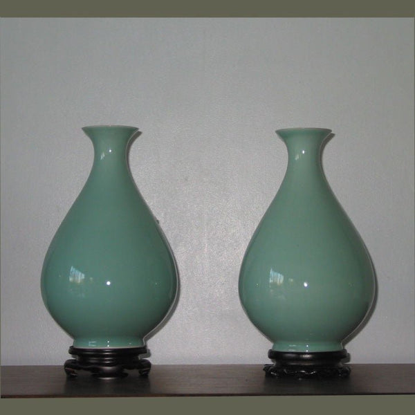 Pale Celadon Porcelain Vase 3 - Dyag East
