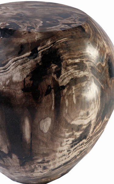 Petrified Wood Stool Accent Table 1 - Dyag East