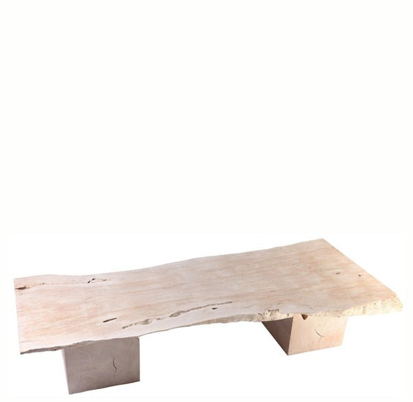 Rustic White Coffee Table - Dyag East
