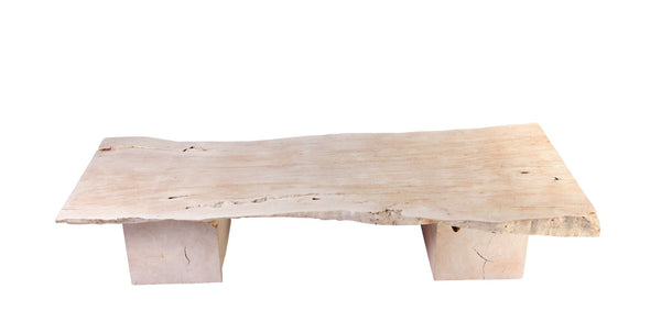 Rustic White Coffee Table - Dyag East