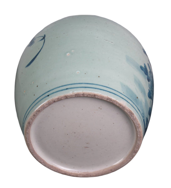 Soft Blue Jar w/lid - Dyag East