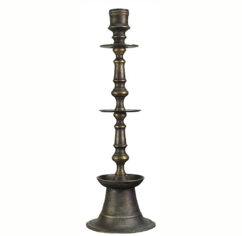 Solid Turkish Brass Candle Holder - Dyag East