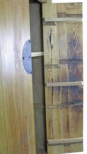 Square - corner Elm Cabinet - Dyag East