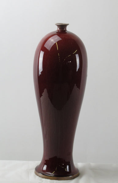 Tall Jun Porcelain Vase - Dyag East