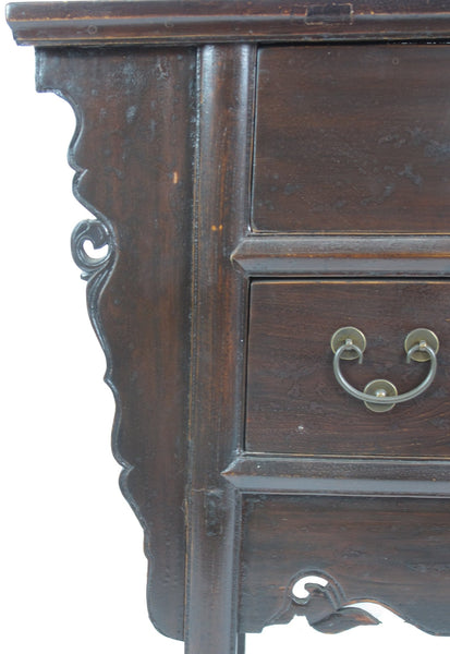 Three Drawers Antique Altar Table - Dyag East