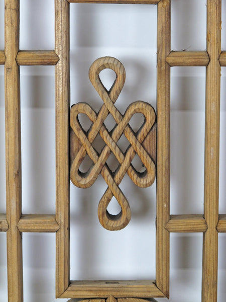 Two Antique Chinese Wood Screen Panels - Dyag East