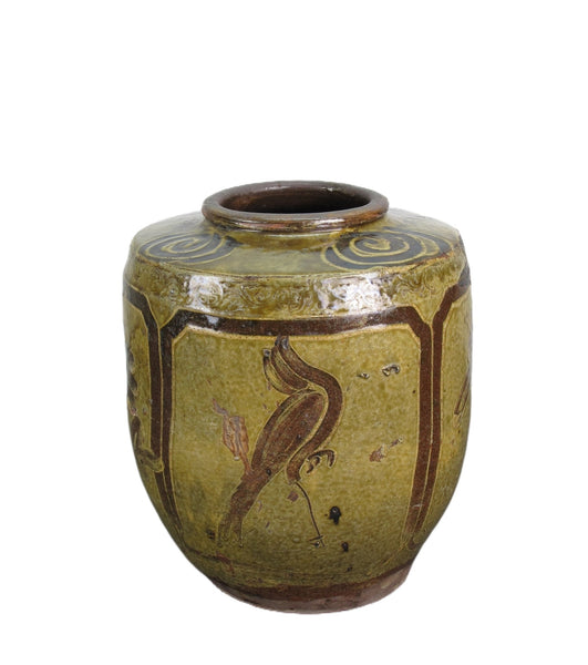 Vintage Brown Jar - Dyag East