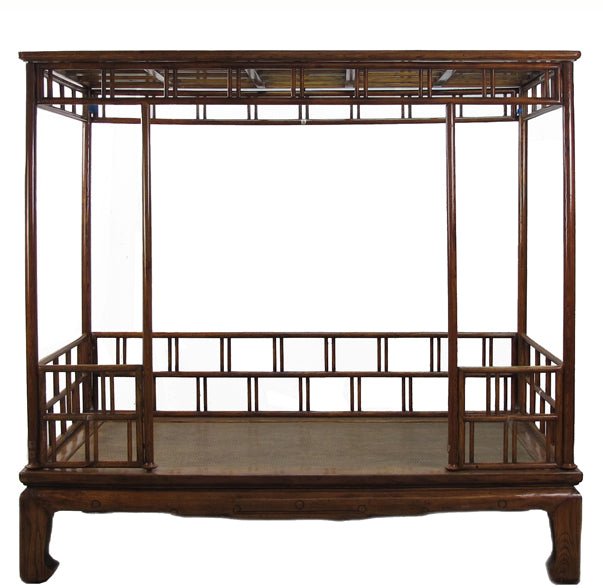 Vintage Chinese Canopy Bed - Dyag East