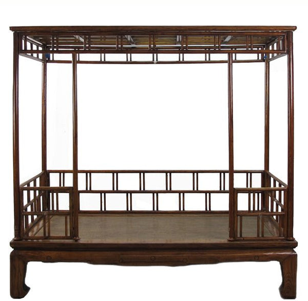 Vintage Chinese Canopy Bed - Dyag East