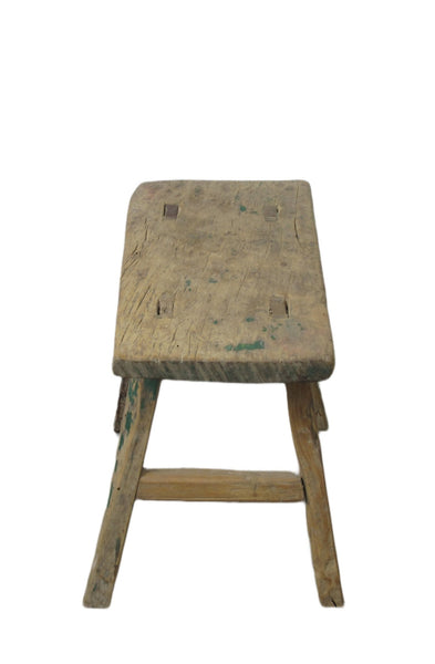 Vintage Shandong Farmer's Stool or Accent Table - Dyag East