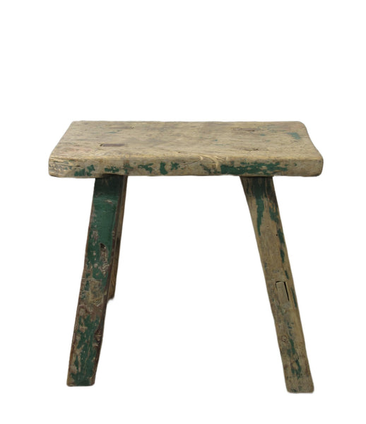 Vintage Shandong Farmer's Stool or Accent Table - Dyag East