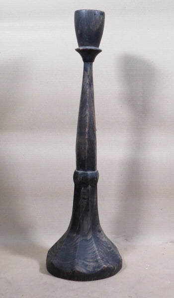 Vintage Wood Candle Holder - Dyag East