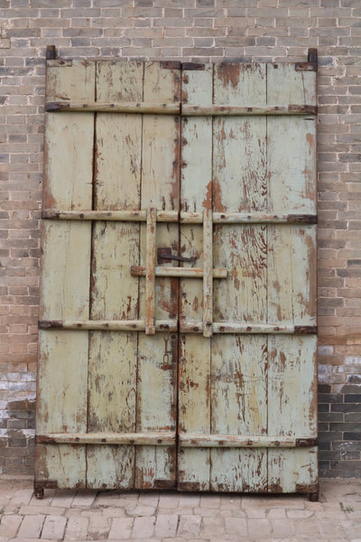 Z - Large Star Vintage Chinese Gate Door - Dyag East