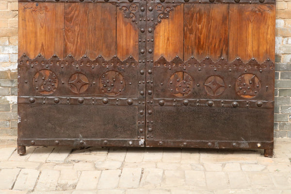 Z - Large Star Vintage Chinese Gate Door - Dyag East